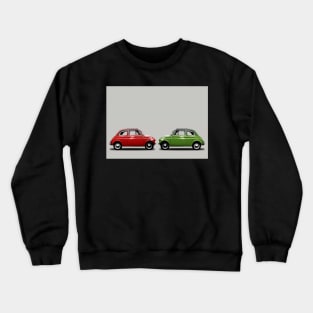 Italian Fiat 500 Crewneck Sweatshirt